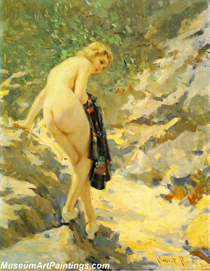 Nude Painting The Bather