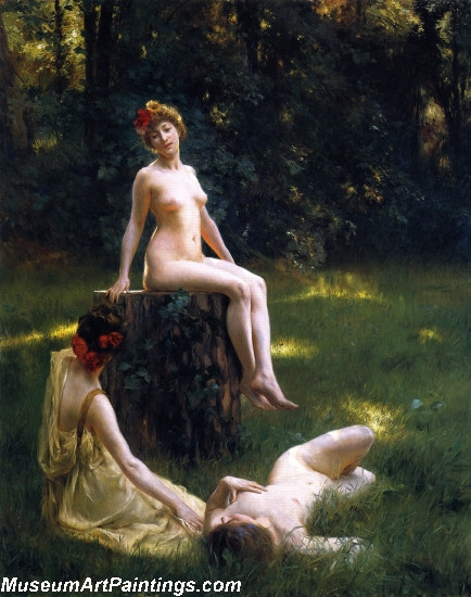 Nude Painting The Glade