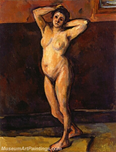 Nude Woman Standing Painting