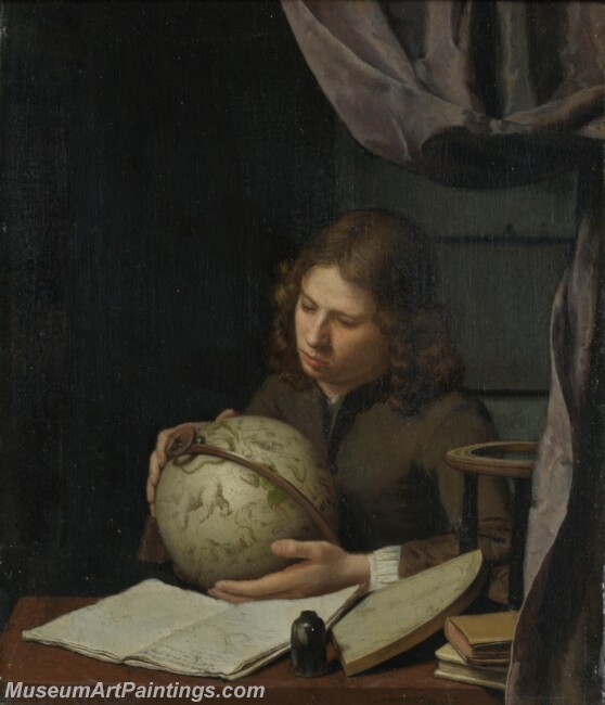 Olivier van Deuren A Young Astronomer Painting