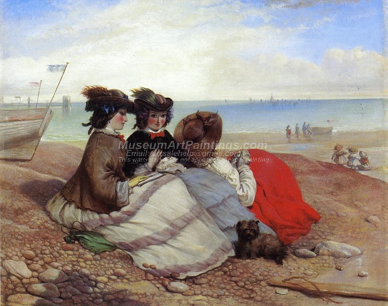 On Brighton Beach by Thomas Musgrove Joy