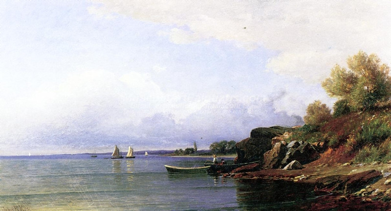 On the Coast near Marblehead by John Ross Key