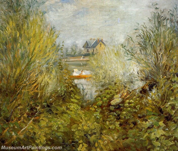 On the Seine near Argenteuil Painting