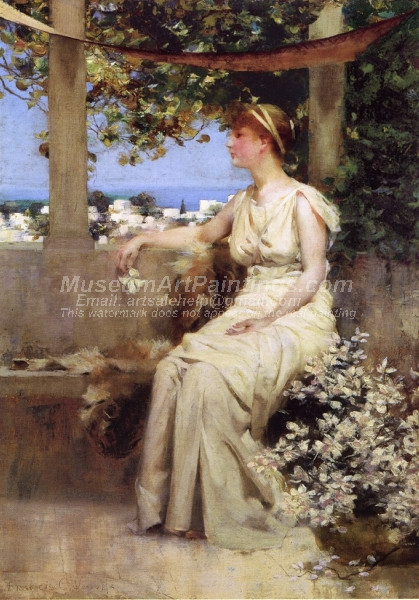 On the Terrace by Francis Coates Jones