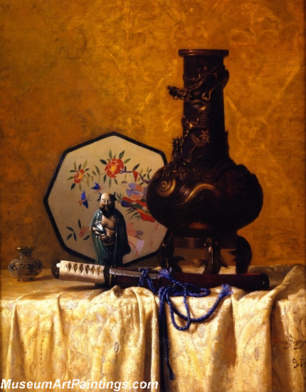 Oriental Still Life Painting