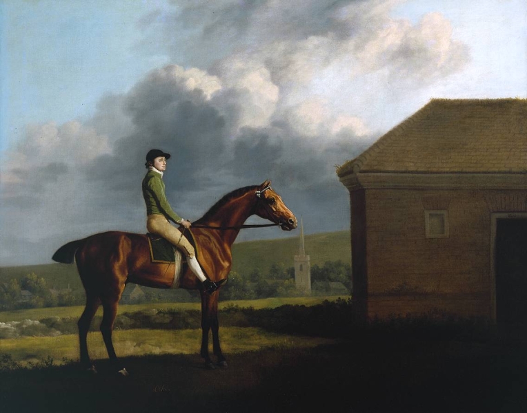 Otho with John Larkin up by George Stubbs