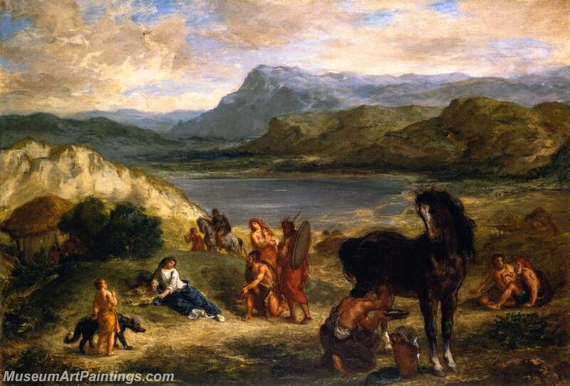 Ovid Among the Scythians Painting