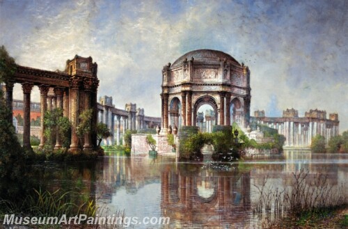 Palace of Fine Arts and the Lagoon Painting