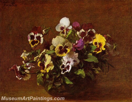 Pansies Painting