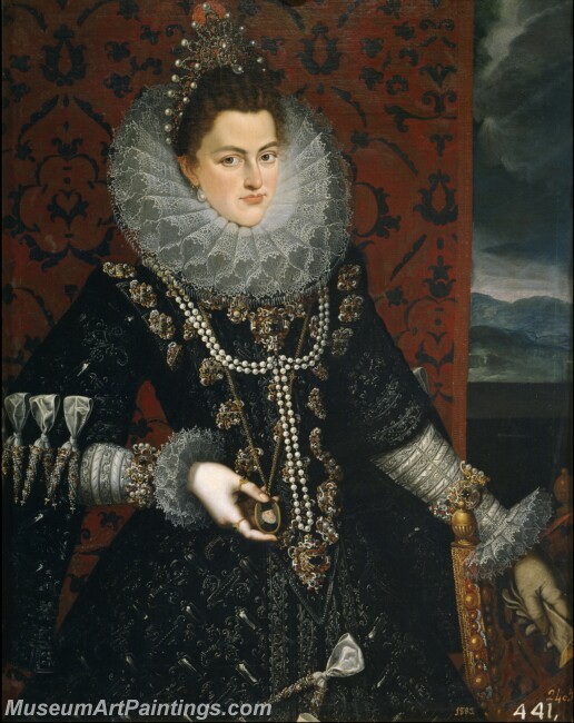 Pantoja de la Cruz Juan La infanta Isabel Clara Eugenia Painting