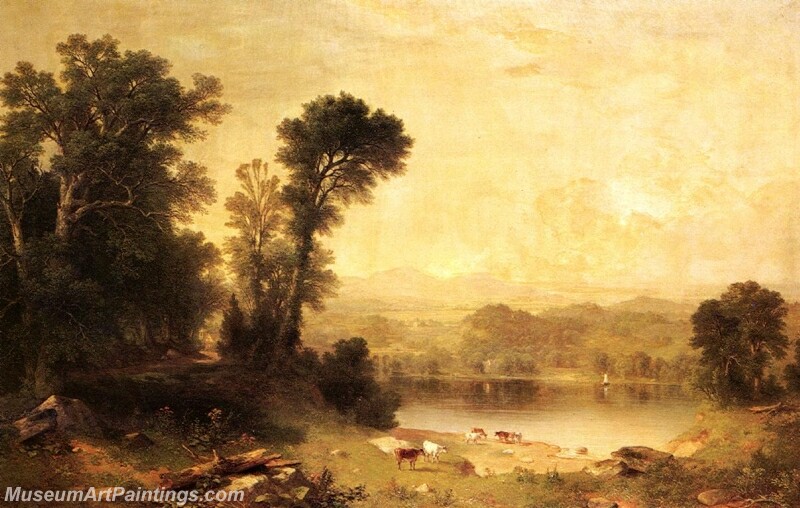 Pastoral Scene Painting