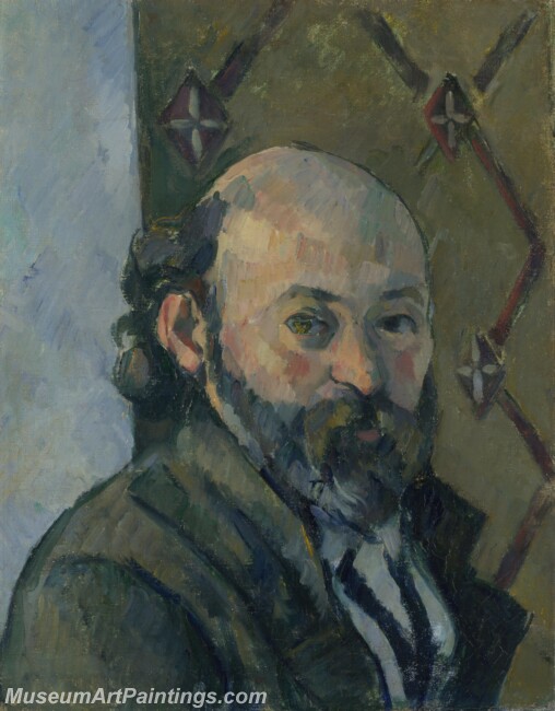 Paul Cezanne Self Portrait Painting