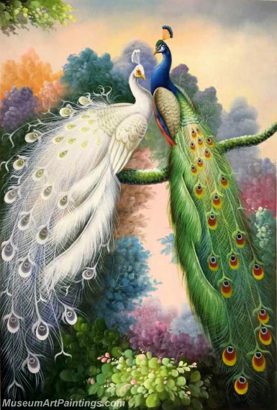 Peacock Oil Painting MA06