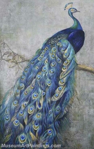 Peacock Oil Paintings PMP015