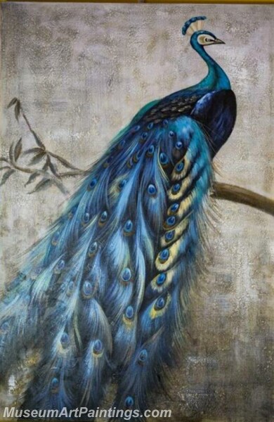 Peacock Oil Paintings PMP018