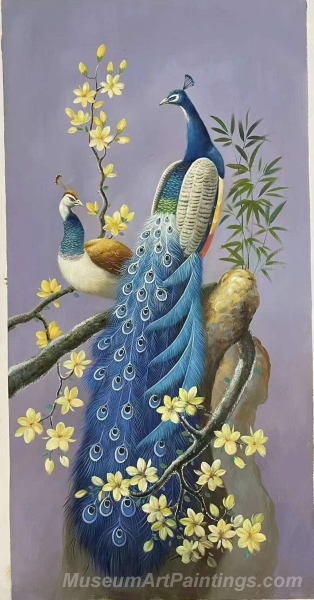 Peacock Paintings Peacock Oil Painting PL17