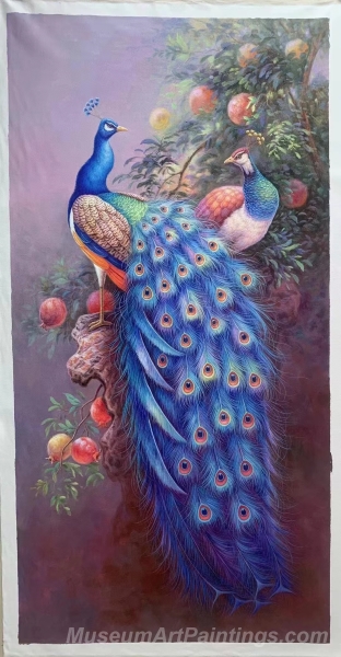 Peacock Paintings Peacock Oil Painting PL24