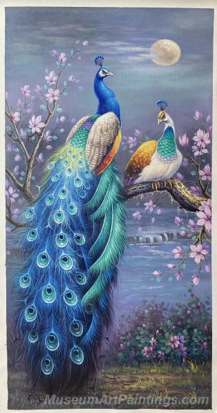 Peacock Paintings Peacock Oil Painting PL38