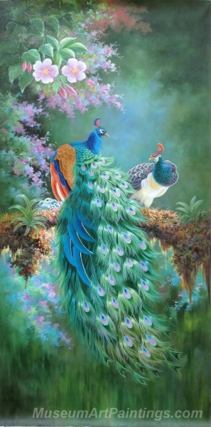 Peacock Paintings Peacock Oil Painting PL47