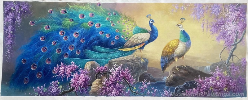 Peacock Paintings Peacock Oil Painting PL62