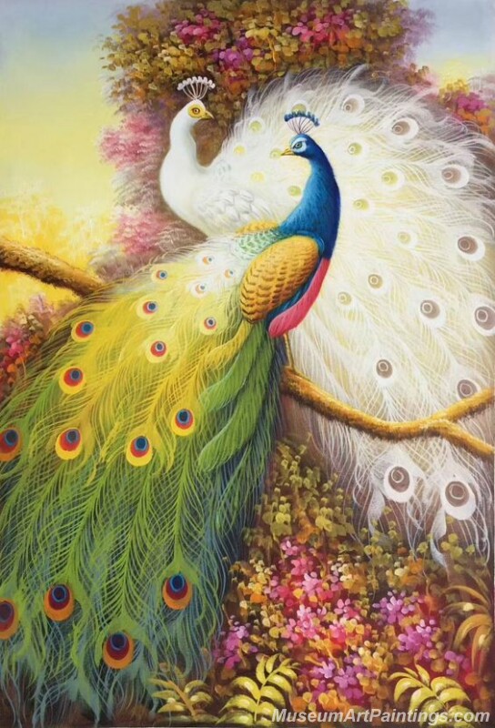 Peacocks Paintings for Sale PDM011