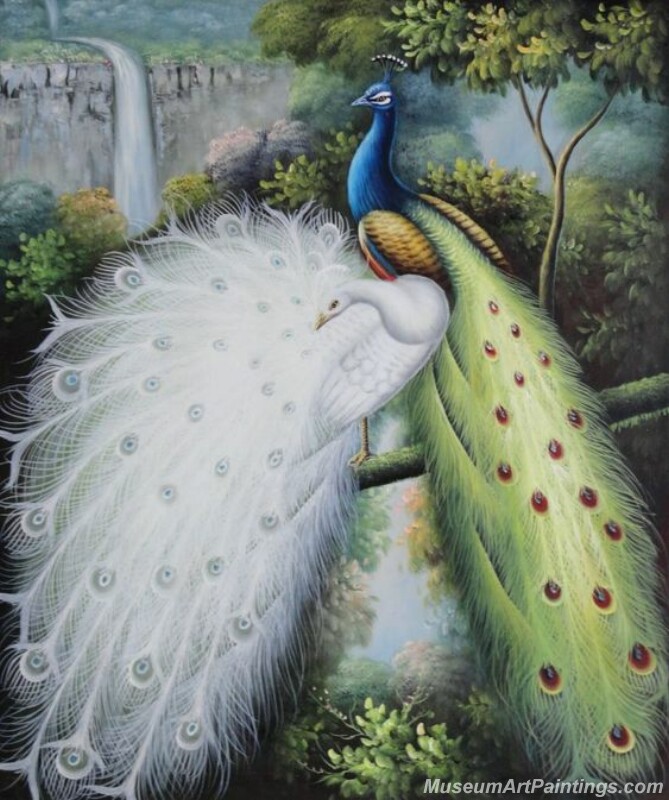Peacocks Paintings for Sale PDM012