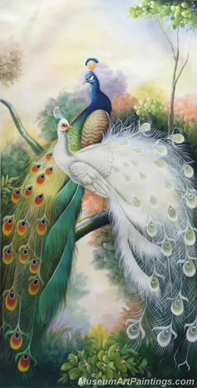 Peacocks Paintings for Sale PDM016