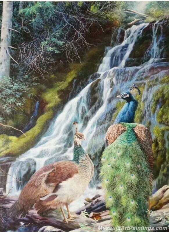 Peacocks Paintings for Sale PDM052