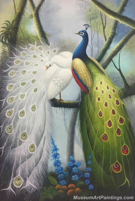 Peacocks Paintings for Sale PDM09
