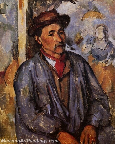 Peasant in a Blue Smock Painting