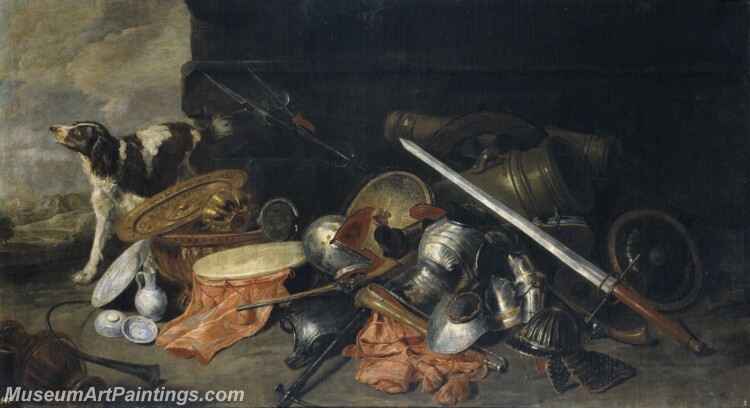 Peeter Armas y pertrechos de guerra Painting