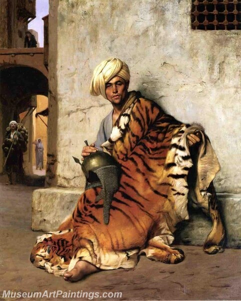 Pelt Merchant Cairo Painting