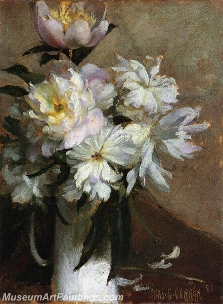 Peonies Painting