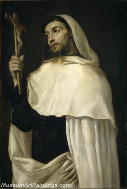 Pereda y Salgado Antonio de San Alberto de Sicilia Painting