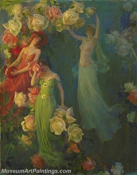 Perfume of Roses Painting