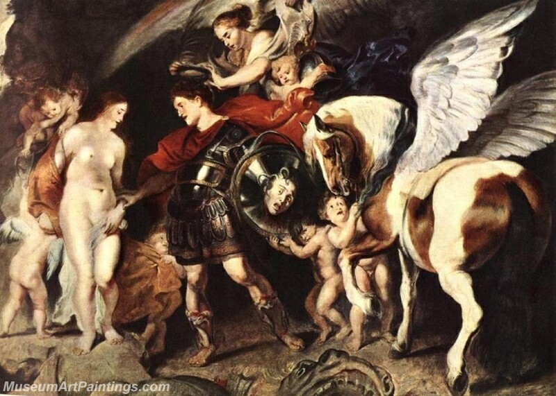 Perseus and Andromeda Painting