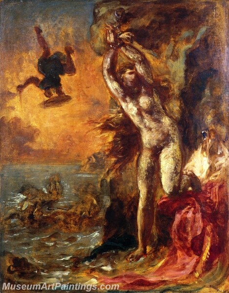 Perseus and Andromeda Painting