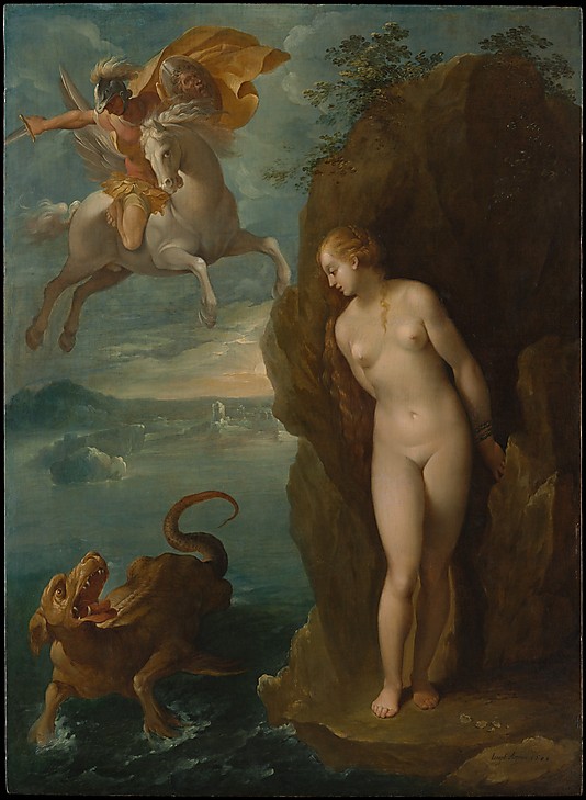 Perseus and Andromeda by Bernardino Cesari