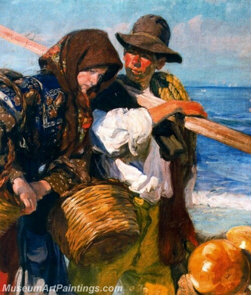 Pescadores 1 Painting