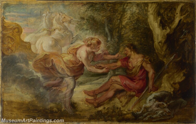 Peter Paul Rubens Aurora abducting Cephalus Painting