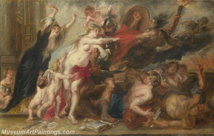 Peter Paul Rubens The Horrors of War Painting