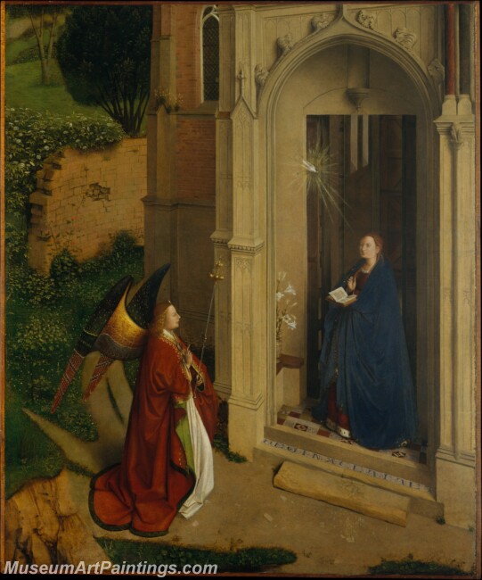 Petrus Christus The Annunciation Painting