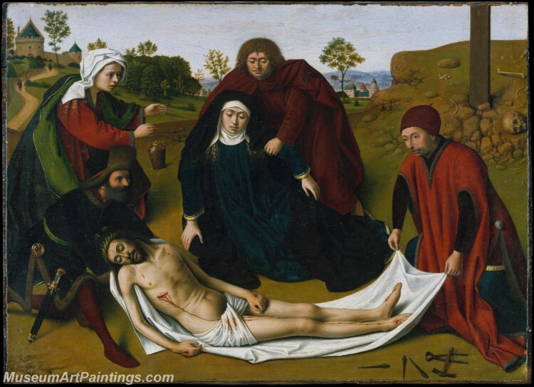 Petrus Christus The Lamentation Painting