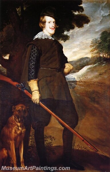 Philip IV as a Hunter Painting