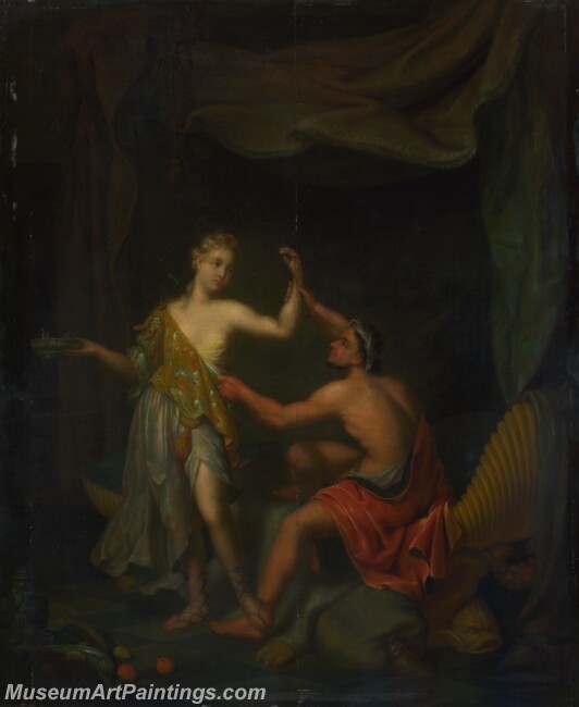 Philip van Santvoort The Rape of Tamar by Amnon Painting