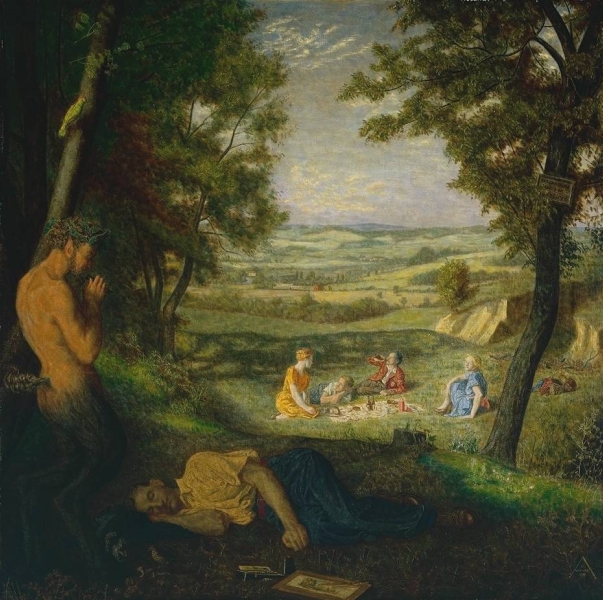 Picnic at Wittenham by George Warner Allen