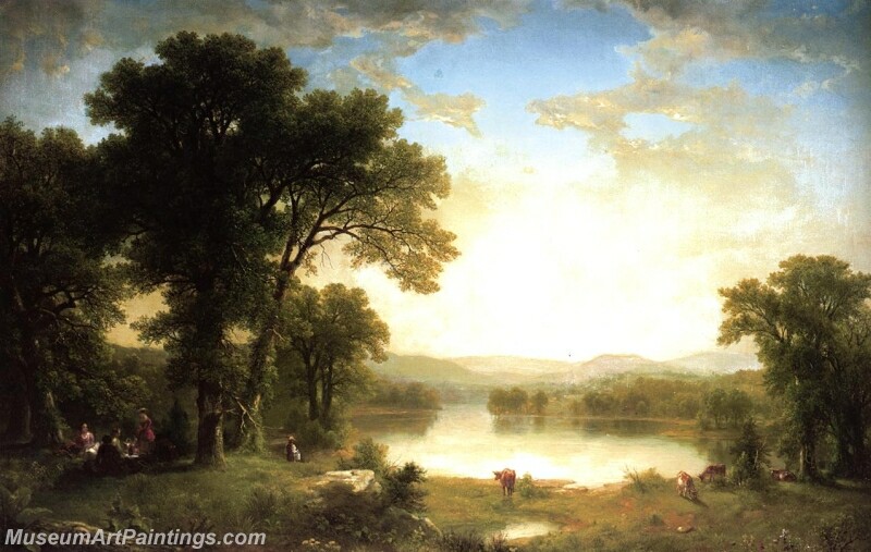 Picnic in the Country Painting