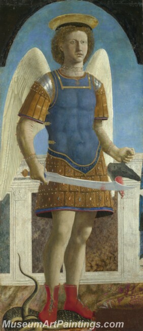 Piero della Francesca Saint Michael Painting