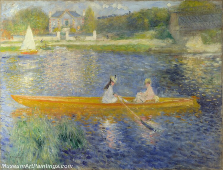 Pierre Auguste Renoir The Skiff La Yole Painting