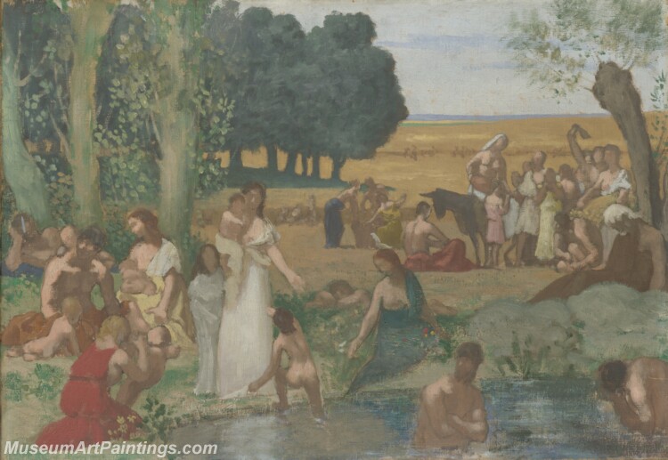 Pierre Cecile Puvis de Chavannes Summer Painting